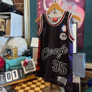 2pac Basketball Jersey vintage 95